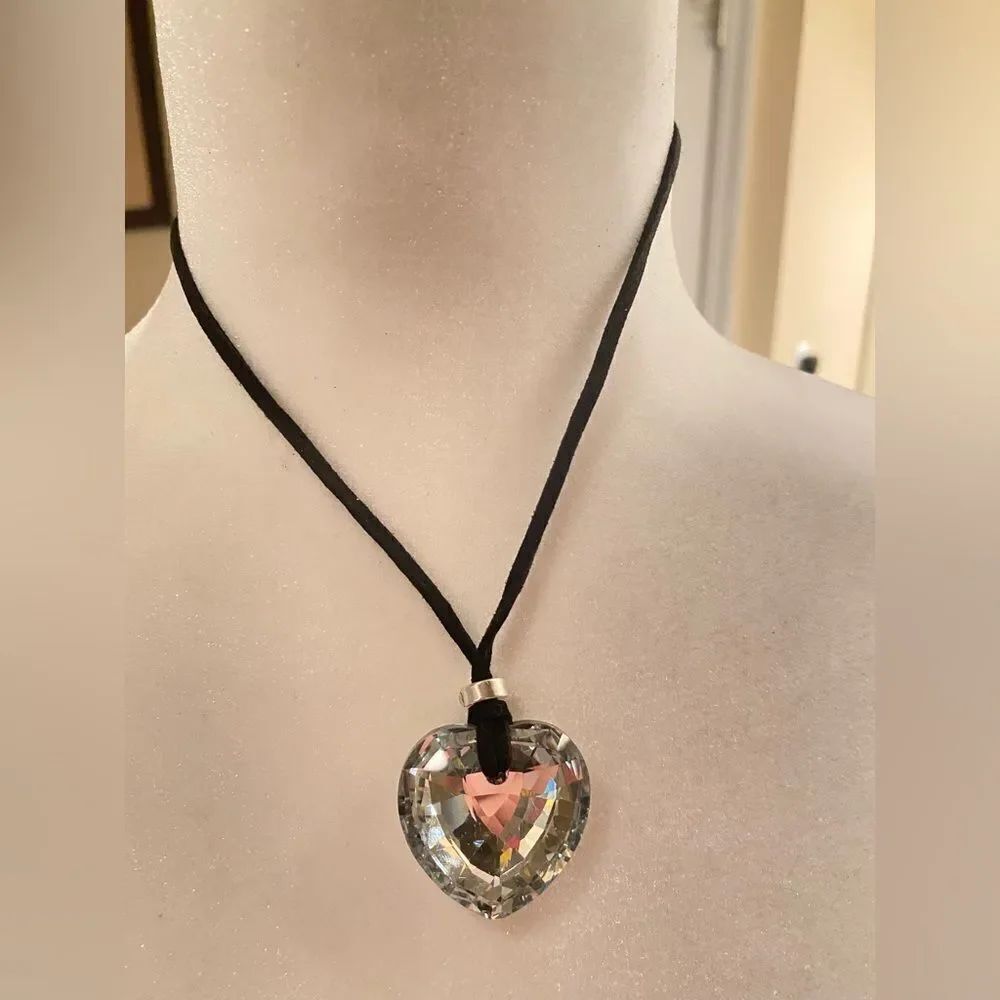 Iridescent Heart Necklace